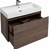 Тумба с раковиной Aquanet Нью-Йорк 85 орех 00213936 Тумба с раковиной Aquanet Нью-Йорк 85 орех 00213936