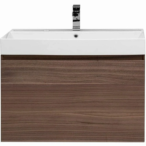 Тумба с раковиной Aquanet Нью-Йорк 85 орех 00213936 Тумба с раковиной Aquanet Нью-Йорк 85 орех 00213936