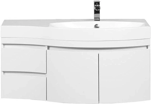 Тумба с раковиной Aquanet Опера 115 R белый (2 дверцы 2 ящика) 00212992 Тумба с раковиной Aquanet Опера 115 R белый (2 дверцы 2 ящика) 00212992
