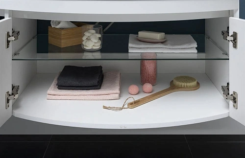 Тумба с раковиной Aquanet Опера 115 R белый (2 дверцы 2 ящика) 00212992 Тумба с раковиной Aquanet Опера 115 R белый (2 дверцы 2 ящика) 00212992