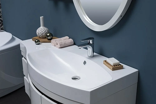 Тумба с раковиной Aquanet Опера 115 R белый (2 дверцы 2 ящика) 00212992 Тумба с раковиной Aquanet Опера 115 R белый (2 дверцы 2 ящика) 00212992