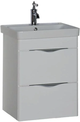 Тумба с раковиной Aquanet Орлеан 50 белый 00183080+00182310 Тумба с раковиной Aquanet Орлеан 50 белый 00183080+00182310