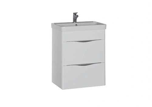 Тумба с раковиной Aquanet Орлеан 60 белый 00183081+00182311 Тумба с раковиной Aquanet Орлеан 60 белый 00183081+00182311