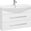 Тумба с раковиной Aquanet Остин 105 белый 00203919 + 00175449 Тумба с раковиной Aquanet Остин 105 белый 00203919 + 00175449
