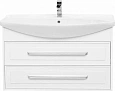 Тумба с раковиной Aquanet Остин 105 белый 00212638 Тумба с раковиной Aquanet Остин 105 белый 00212638