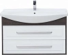 Тумба с раковиной Aquanet Остин 105 дуб кантербери/белый 00212633