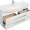 Тумба с раковиной Aquanet Остин 120 белый 00203920 + 00175450 Тумба с раковиной Aquanet Остин 120 белый 00203920 + 00175450