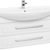 Тумба с раковиной Aquanet Остин 120 белый 00203920 + 00175450 Тумба с раковиной Aquanet Остин 120 белый 00203920 + 00175450