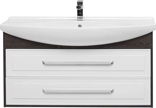Тумба с раковиной Aquanet Остин 120 дуб кантербери/белый 00201723 + 00175450 Тумба с раковиной Aquanet Остин 120 дуб кантербери/белый 00201723 + 00175450