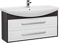Тумба с раковиной Aquanet Остин 120 дуб кантербери/белый 00201723 + 00175450 Тумба с раковиной Aquanet Остин 120 дуб кантербери/белый 00201723 + 00175450