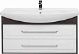Тумба с раковиной Aquanet Остин 120 дуб кантербери/белый 00212634 Тумба с раковиной Aquanet Остин 120 дуб кантербери/белый 00212634