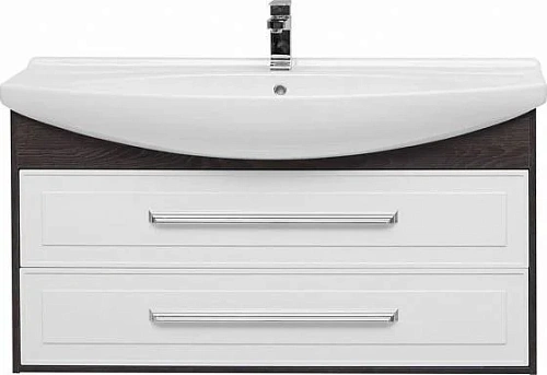 Тумба с раковиной Aquanet Остин 120 дуб кантербери/белый 00212634 Тумба с раковиной Aquanet Остин 120 дуб кантербери/белый 00212634