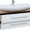 Тумба с раковиной Aquanet Остин 120 дуб сонома/белый 00212629 Тумба с раковиной Aquanet Остин 120 дуб сонома/белый 00212629