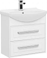 Тумба с раковиной Aquanet Остин 65 белый 00212635 Тумба с раковиной Aquanet Остин 65 белый 00212635