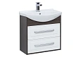 Тумба с раковиной Aquanet Остин 65 дуб кантербери/белый 00201722 + 00177677 Тумба с раковиной Aquanet Остин 65 дуб кантербери/белый 00201722 + 00177677