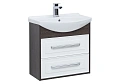 Тумба с раковиной Aquanet Остин 65 дуб кантербери/белый 00201722 + 00177677 Тумба с раковиной Aquanet Остин 65 дуб кантербери/белый 00201722 + 00177677