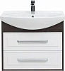 Тумба с раковиной Aquanet Остин 75 дуб кантербери/белый 00212631