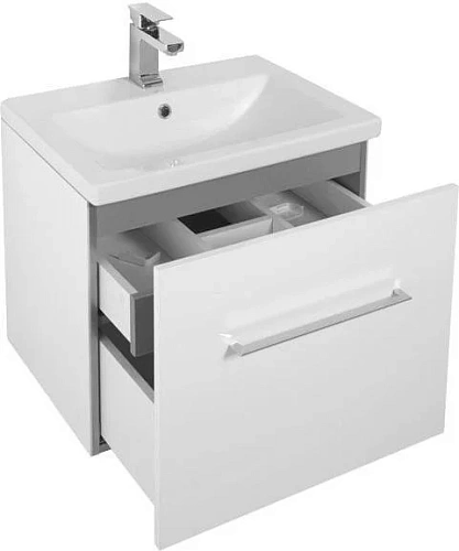 Тумба с раковиной Aquanet Порто 60 белый 00212576 Тумба с раковиной Aquanet Порто 60 белый 00212576