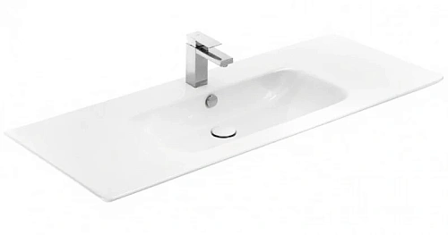 Тумба с раковиной Aquanet Селена 105 белый/серебро (2 дверцы) 00233695 Тумба с раковиной Aquanet Селена 105 белый/серебро (2 дверцы) 00233695