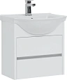 Тумба с раковиной Aquanet Сидней 60 белый 00245864 Тумба с раковиной Aquanet Сидней 60 белый 00245864