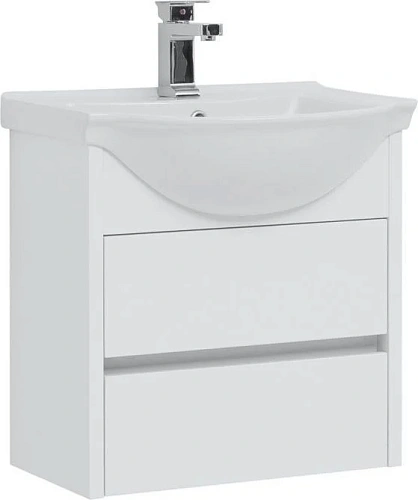Тумба с раковиной Aquanet Сидней 60 белый 00245864 Тумба с раковиной Aquanet Сидней 60 белый 00245864