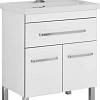 Тумба с раковиной Aquanet Сиена 70 белый (напольный 1 ящик 2 дверцы) 00189223 + 00185343 Тумба с раковиной Aquanet Сиена 70 белый (напольный 1 ящик 2 дверцы) 00189223 + 00185343