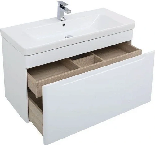 Тумба с раковиной Aquanet София 105 белый 00212588 Тумба с раковиной Aquanet София 105 белый 00212588