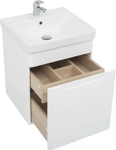 Тумба с раковиной Aquanet София 50 белый 00212585 Тумба с раковиной Aquanet София 50 белый 00212585