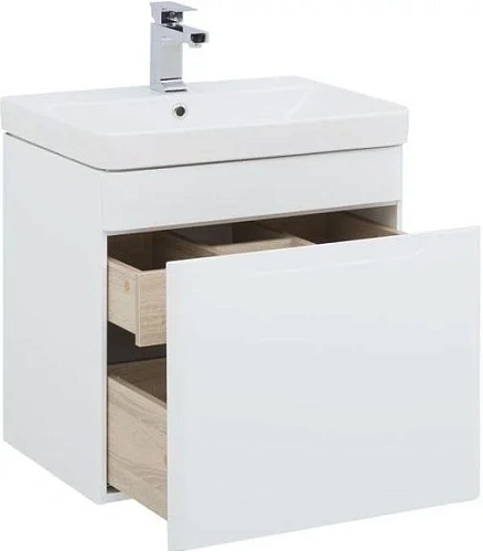 Тумба с раковиной Aquanet София 60 белый 00212586 Тумба с раковиной Aquanet София 60 белый 00212586
