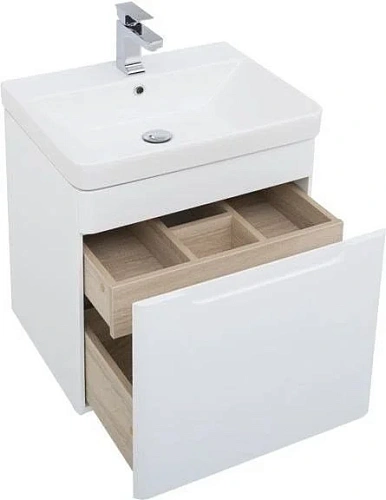 Тумба с раковиной Aquanet София 60 белый 00212586 Тумба с раковиной Aquanet София 60 белый 00212586