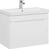 Тумба с раковиной Aquanet София 80 белый 00199869 + 00182312 Тумба с раковиной Aquanet София 80 белый 00199869 + 00182312