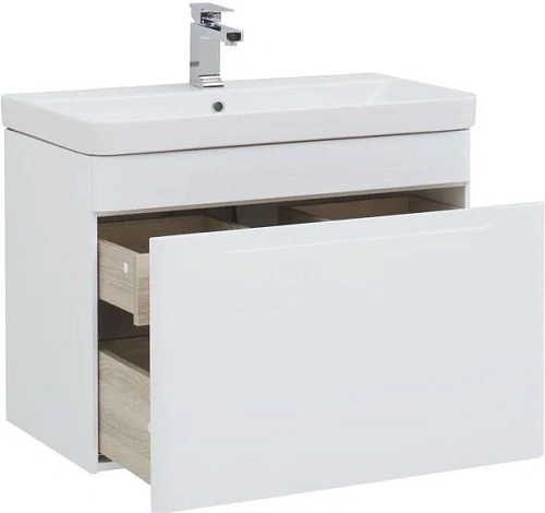 Тумба с раковиной Aquanet София 80 белый 00212587 Тумба с раковиной Aquanet София 80 белый 00212587