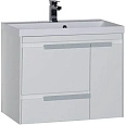 Тумба с раковиной Aquanet Тиволи 80 белый 00180055+00179395 Тумба с раковиной Aquanet Тиволи 80 белый 00180055+00179395