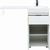 Тумба с раковиной Aquanet Токио 110 R белый (напольная, 1 ящик, 2 дверцы) 00239207 Тумба с раковиной Aquanet Токио 110 R белый (напольная, 1 ящик, 2 дверцы) 00239207