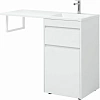 Тумба с раковиной Aquanet Токио 110 R белый (напольная, 1 ящик) 00239299