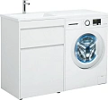 Тумба с раковиной Aquanet Токио 120 L белый (напольная, 1 ящик) 00239290 + 00235499 Тумба с раковиной Aquanet Токио 120 L белый (напольная, 1 ящик) 00239290 + 00235499
