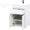 Тумба с раковиной Aquanet Токио 120 R белый (напольная, 1 ящик, 2 дверцы) 00237745 + 00235500 Тумба с раковиной Aquanet Токио 120 R белый (напольная, 1 ящик, 2 дверцы) 00237745 + 00235500