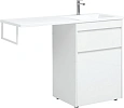 Тумба с раковиной Aquanet Токио 120 R белый (напольная, 1 ящик) 00239290 + 00235500 Тумба с раковиной Aquanet Токио 120 R белый (напольная, 1 ящик) 00239290 + 00235500