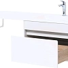 Тумба с раковиной Aquanet Токио 120 R белый (подвесная, 1 ящик) 00236916 + 00235500 Тумба с раковиной Aquanet Токио 120 R белый (подвесная, 1 ящик) 00236916 + 00235500