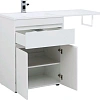 Тумба с раковиной Aquanet Токио 130 L белый (напольная, 1 ящик, 2 дверцы) 00237746 + 00235501 Тумба с раковиной Aquanet Токио 130 L белый (напольная, 1 ящик, 2 дверцы) 00237746 + 00235501