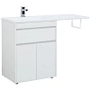 Тумба с раковиной Aquanet Токио 130 L белый (напольная, 1 ящик, 2 дверцы) 00237746 + 00235501 Тумба с раковиной Aquanet Токио 130 L белый (напольная, 1 ящик, 2 дверцы) 00237746 + 00235501