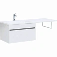 Тумба с раковиной Aquanet Токио 130 L белый (подвесная, 1 ящик) 00239217 Тумба с раковиной Aquanet Токио 130 L белый (подвесная, 1 ящик) 00239217