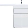 Тумба с раковиной Aquanet Токио 130 R белый (напольная, 1 ящик, 2 дверцы) 00237746 + 00235502 Тумба с раковиной Aquanet Токио 130 R белый (напольная, 1 ящик, 2 дверцы) 00237746 + 00235502