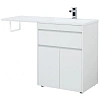 Тумба с раковиной Aquanet Токио 130 R белый (напольная, 1 ящик, 2 дверцы) 00237746 + 00235502 Тумба с раковиной Aquanet Токио 130 R белый (напольная, 1 ящик, 2 дверцы) 00237746 + 00235502