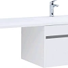 Тумба с раковиной Aquanet Токио 130 R белый (подвесная, 1 ящик) 00236917 + 00235502 Тумба с раковиной Aquanet Токио 130 R белый (подвесная, 1 ящик) 00236917 + 00235502