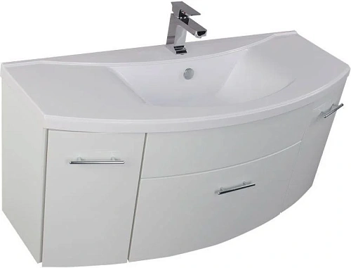 Тумба с раковиной Aquanet Тренто 120 белый 00156500+00152905 Тумба с раковиной Aquanet Тренто 120 белый 00156500+00152905