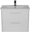 Тумба с раковиной Aquanet Тулон 75 белый 00183395+00182319 Тумба с раковиной Aquanet Тулон 75 белый 00183395+00182319