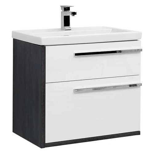 Тумба с раковиной Aquanet Фостер 70 эвкалипт мистери/белый 00202064 + 00187813 Тумба с раковиной Aquanet Фостер 70 эвкалипт мистери/белый 00202064 + 00187813