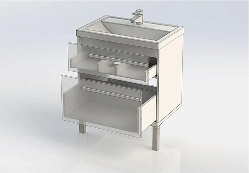 Тумба с раковиной Aquanet Фостер 70 эвкалипт мистери/белый 00202064 + 00187813 Тумба с раковиной Aquanet Фостер 70 эвкалипт мистери/белый 00202064 + 00187813