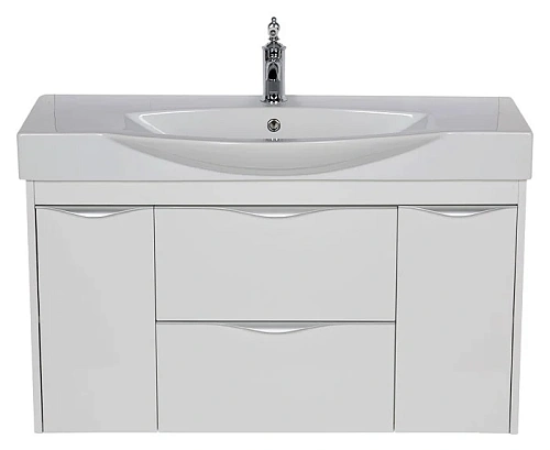 Тумба с раковиной Aquanet Франка 105 белый 00183055+00182330 Тумба с раковиной Aquanet Франка 105 белый 00183055+00182330